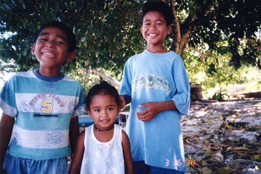 ペリリュー島で出会った子供たち